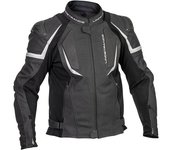 Lindstrands Sanden Chaqueta de cuero de motocicleta - Negro (52)