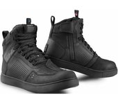SHIMA Rebel 2.0 Zapatos de moto para mujer impermeables perforados - Negro (40)