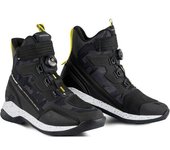 SHIMA Takeshi Botas de moto - Negro Blanco Amarillo (45)
