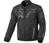 Macna Tazar 2.0 Chaqueta textil de moto impermeable - Negro (XS)