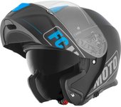 FC-Moto Novo Straight Casco - Negro Azul