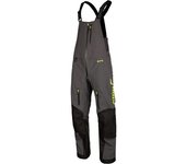 Klim Togwotee 2022 Pantalones baberos para motos de nieve - Negro Gris (2XL)