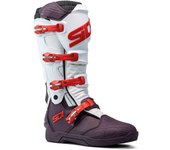 Sidi XPower SC Botas de motocross - Blanco Rojo (40)