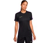 Nike - Camiseta Dri-Fit Academy 23 Mujer, Mujer, Black-Black Raspberry-Lt Lemon Twist, XS