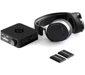 SteelSeries Arctis Pro Wireless - Auriculares de juego inalámbricos dobles (2,4 G y Bluetooth) - Sistema de batería doble - Negro