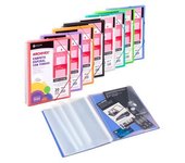 Carchivo - Carpeta personalizable de 40 fundas con espiral Archivex Star, color negro