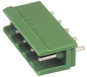 Regleta de conexión macho para circuito impreso 3 Terminales Electro DH Color Verde 10.880/M/3 8430552092161