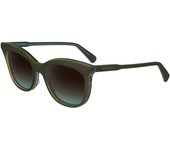 LONGCHAMP LO738S Gafas, Olive/Azure, 53/18/140 para Mujer