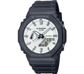 Reloj de pulsera CASIO G-Shock - GA-2100WD-1AER correa color: Negro Dial Blanco Hombre