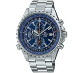 Reloj de pulsera CASIO Edifice - EF-527D-2AVUEF correa color: Gris plata Dial Azul Hombre