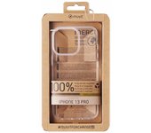 Muvit for change funda recycletek compatible con apple iphone 13 pro transparente