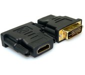 Sandberg DVI-M - HDMI-F - Adaptador de Cable, Color Negro