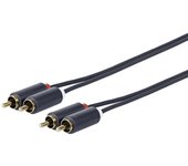 Vivolink PRORCARCA30 cable de audio 30 m 2 x RCA Negro