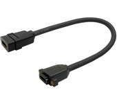 Vivolink PROHDMIHDFFWP cable HDMI 0,25 m HDMI tipo A (Estándar) Negro