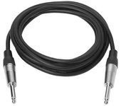 VivoLink PROAUDJACK5 5m 6.35mm 6.35mm Negro cable de audio - Cables de audio (6.35mm, Macho, 6.35mm, Macho, 5 m, Negro)