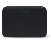 DICOTA Skin, 13-13,3 Pulgadas, Funda para Ordenador portátil, maletín Ligero, Bolsa para Ordenador portátil con Asas, Negra