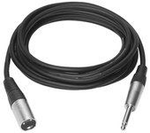 Vivolink PROAUDXLRJACK1 cable de audio 1 m XLR 6,35mm Negro