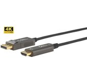 Microconnect DP-HDMI-3000V1.4OP adaptador de cable de vídeo 30 m DisplayPort HDMI tipo A (Estándar) Negro