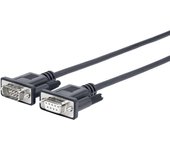 Vivolink PRORS2.0 cable de serie Negro 2 m D-sub 9 pin