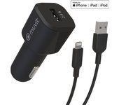 Muvit MCPAK0014 cargador de dispositivo móvil Universal Negro Encendedor de cigarrillos Auto