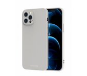 Swissten Soft Joy Case - Funda Blanda para iPhone 14 - Gris