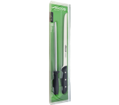 Set cuchillo jamonero y chaira Arcos Maitre 151900 de acero inoxidable Nitrum y mango de polipropileno 2 piezas en estuche