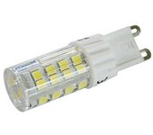Bombilla LED G9 de 5 W Electro DH, color blanco día, 6500 K, 400 lumens, clase A+, base G9, 81.586/5/DIA