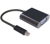 Microconnect USB3.1CVGA Adaptador gráfico USB Negro