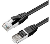 Microconnect MC-SFTP6A20S cable de red Negro 20 m Cat6a S/FTP (S-STP)
