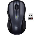 Logitech M510 - Ratón (Ambidextro, Laser, RF Wireless, Black)