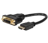 Microconnect DVIHDMI15CM adaptador de cable de vídeo 0,15 m HDMI tipo A (Estándar) DVI Negro