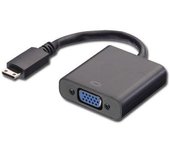 Microconnect HDMIVGAB adaptador de cable de vídeo 0,15 m HDMI Type C (Mini) VGA (D-Sub) Negro