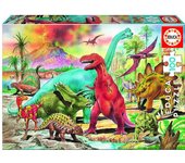 Educa 13179 puzzle Puzzle rompecabezas 100 pieza(s) Dinosaurios