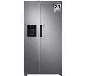 Frigorífico americano - Samsung RS67A8811S9/EF, No Frost, 178cm, 634l, Twin Cooling Plus, Dispensador de hielo & agua, Inox