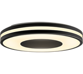 Lámpara inteligente - Philips Hue Being, de Techo LED Inteligente, Luz Blanca cálida o fría, Negro