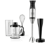 REACONDICIONADO Seminuevo Excelente Batidora de mano - Taurus Bapi 1200 Premium Complet, 1200W, 20 velocidades, Función turbo, Gris