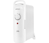 Radiador - Orbegozo RO 1220, 1200 W, Sistema de aceite, 9 elementos, Termostato, Asa transporte, Blanco