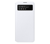 Funda móvil - Samsung EF-EA325PWEGEW, Para Galaxy A32 LTE, Tipo libro, TPU, Blanco