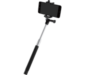 Palo Selfie - ISY ISW-1001, Bluetooth, Universal, Ampliable de 23.4 cm 110 cm, Negro y plata