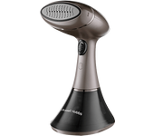 Plancha de vapor vertical - Russell Hobbs 28040-56 SteamGenie Aroma, 1800 W, 32 g/min, 0.2 l, Función vertical, Negro/Gris