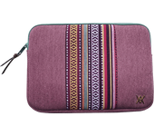 Funda tablet - VamVam Cereza, Universal, Hasta 11 ", Cierre con cremallera, Multicolor