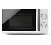 REACONDICIONADO Seminuevo Muy bueno Microondas con grill - Taurus Ready, 700W, 9 niveles, Descongela, 3 funciones combinadas, 20l, Blanco/Negro