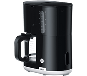 Cafetera de goteo - Braun KF1100BK, Potencia 1000 W, 15 Tazas, Apagado automático, Negro