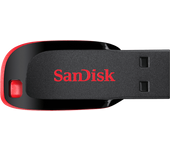Memoria USB 32 GB - SanDisk Cruzer Blade, 2.0, USB-A, Ultracompacta, Unidad Flash Elegante, Negro