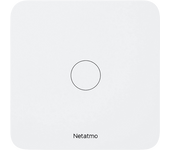 Detector de monóxido carbono - Netatmo NCO-EC, Inteligente, Bluetooth, WiFi, Compatible con app, Blanco