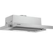 Campana convencional - Bosch Serie 4 DFT63AC50, 3 velocidades, 360m³/h, 60 cm, Extra Silencio, Inox