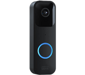 Videotimbre - Amazon Blink Video Doorbell, Inalámbrico, HD, Alexa integrada, Visión nocturna, Audio bidireccional, Negro