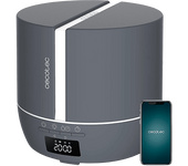 REACONDICIONADO Seminuevo Muy bueno Humidificador - Cecotec PureAroma 550 Connected Stone, 0.5 l, 30 m², 25 ml/h, Temporizador, Gris