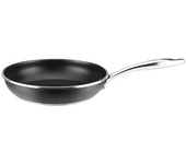 Sartén - Magefesa Prisma 28 cm, Acero Inoxidable, Especial Inducción, Antiadherente, Apto Horno 200º, Negro