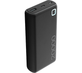 Powerbank - CellularLine ESSENCE, 20000 mAh, Universal, 12 W, USB-A / USB-C MicroUSB, Negro